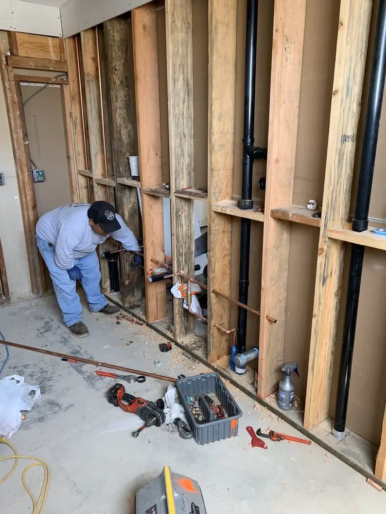 Commercial rough-in plumbing for Gas Line Repair in Mountainview Estates